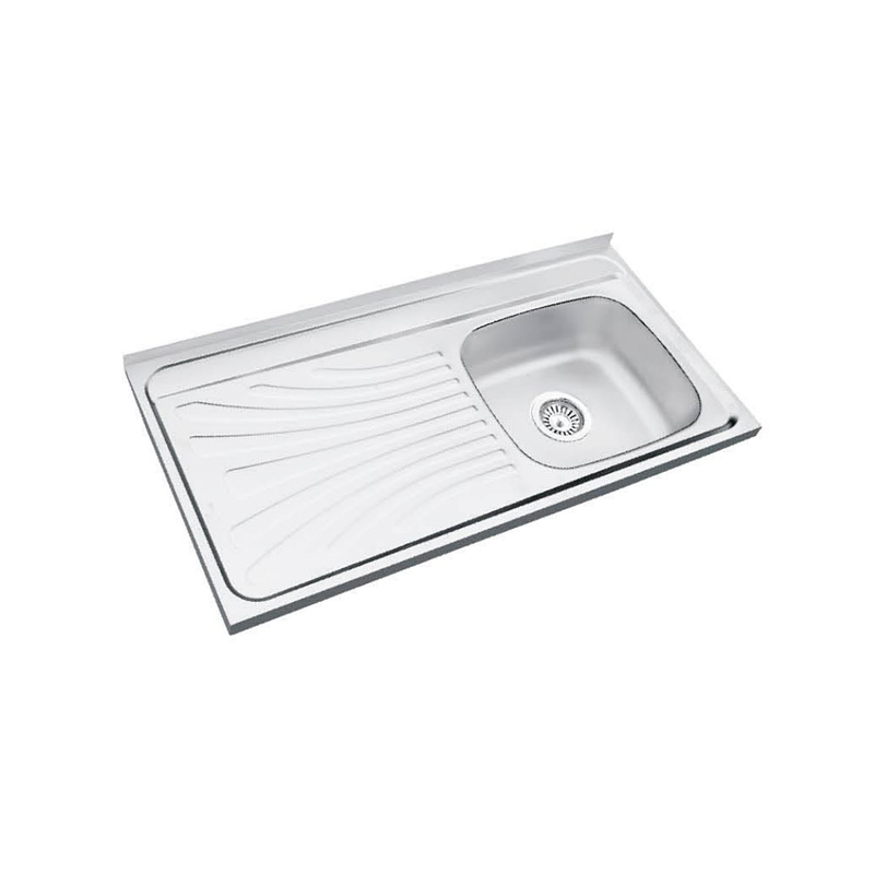 XAL10050GR 1000*500 mm right bowl with left tray sink